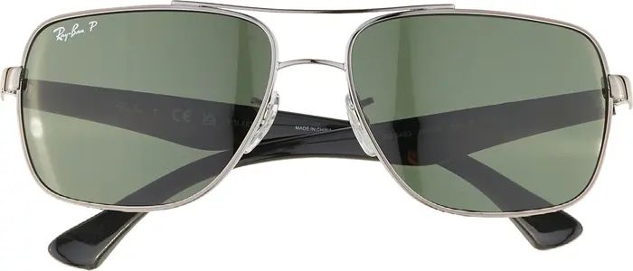 60mm C-DBL Navigator Sunglasses | Nordstrom Rack