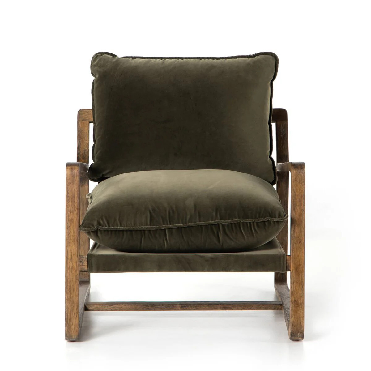 Four Hands Ace Chair in Surrey Olive | The Addison West