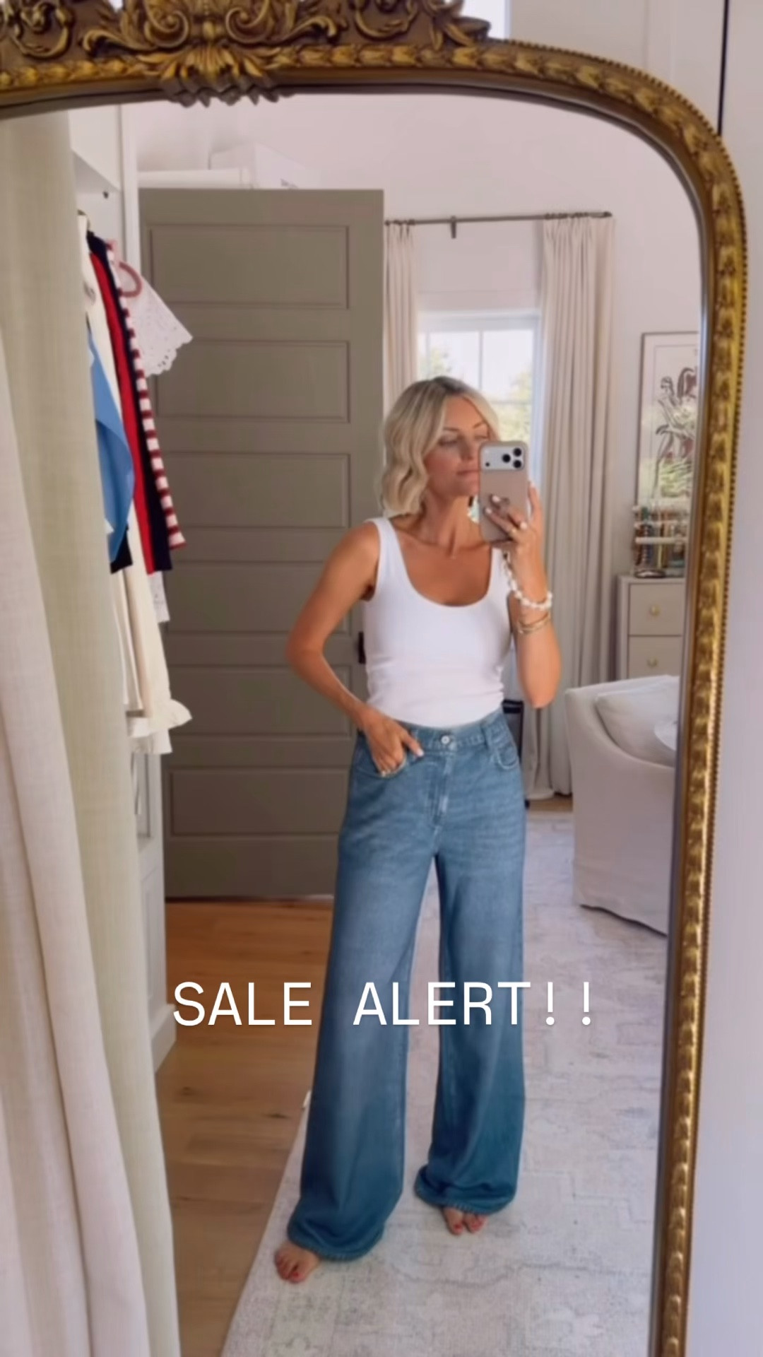 These jeans are actually a terry cloth material - they are so comfortable! Such a great pant to travel in to look a bit more elevated but still feel comfortable! Use code AFLTK to get an extra 20% off!

Loverly Grey, Abercrombie sale, travel outfit, closet staples, summer staples

#LTKSeasonal #LTKSaleAlert #LTKTravel