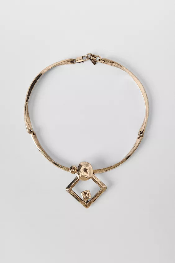 ARTICULATED METAL PIECE NECKLACE KATE MOSS X ZARA | Zara US