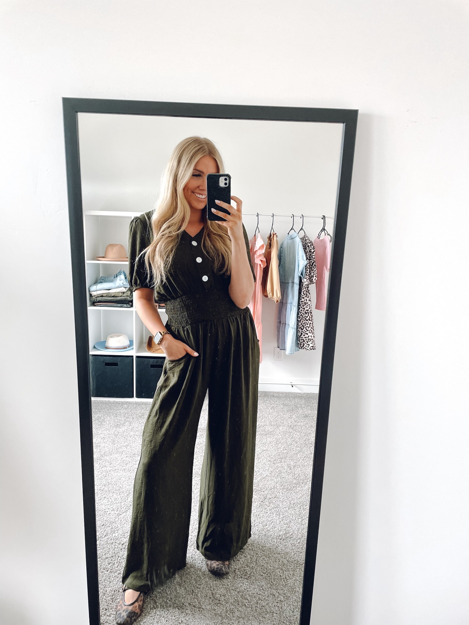 teacher outfit idea!
olive green jumpsuit: sized up one to an L for length, I’m 5’6”
leopard mesh flats: true to size and comfortable 

| teacher outfit | teacher jumpsuit | amazon fashion | work outfit 

#LTKSeasonal #LTKFindsUnder100 #LTKWorkwear

#LTKFindsUnder100 #LTKWorkwear #LTKSeasonal