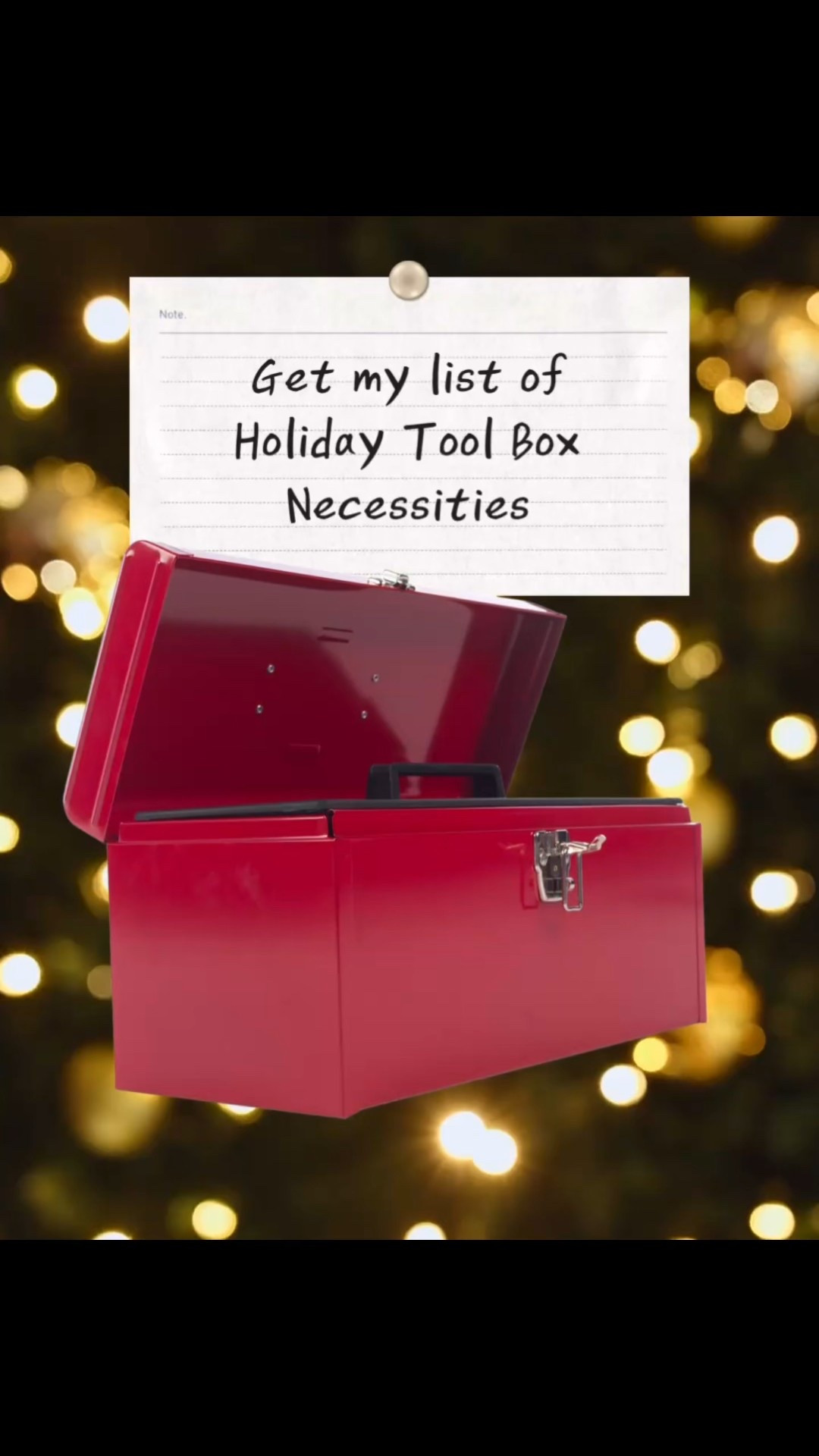 Holiday decorating just got way easier, Lovely 🎄✨ Sharing my must-have Holiday Decor Tool Box—the exact essentials I use to hang garland, secure wreaths, style mantels, and keep everything from crashing down. Think 3M hooks, clear fishing line, floral wire, command strips, zip ties, garland ties, twist wire, and all the little things that make your home look professionally decorated without the stress.

These are the tools that literally save the season. Cute. Stylish. Reliable. You don’t need to guess—just stock the toolbox and go. 😉

Shop all my favorites directly on LTK.
Holiday decorating essentials, Christmas tool kit, 3M hook ideas, how to hang garland, stress-free Christmas decorating, LTK home finds, Christmas decor hacks

#LTKHome #LTKHoliday #LTKGiftGuide