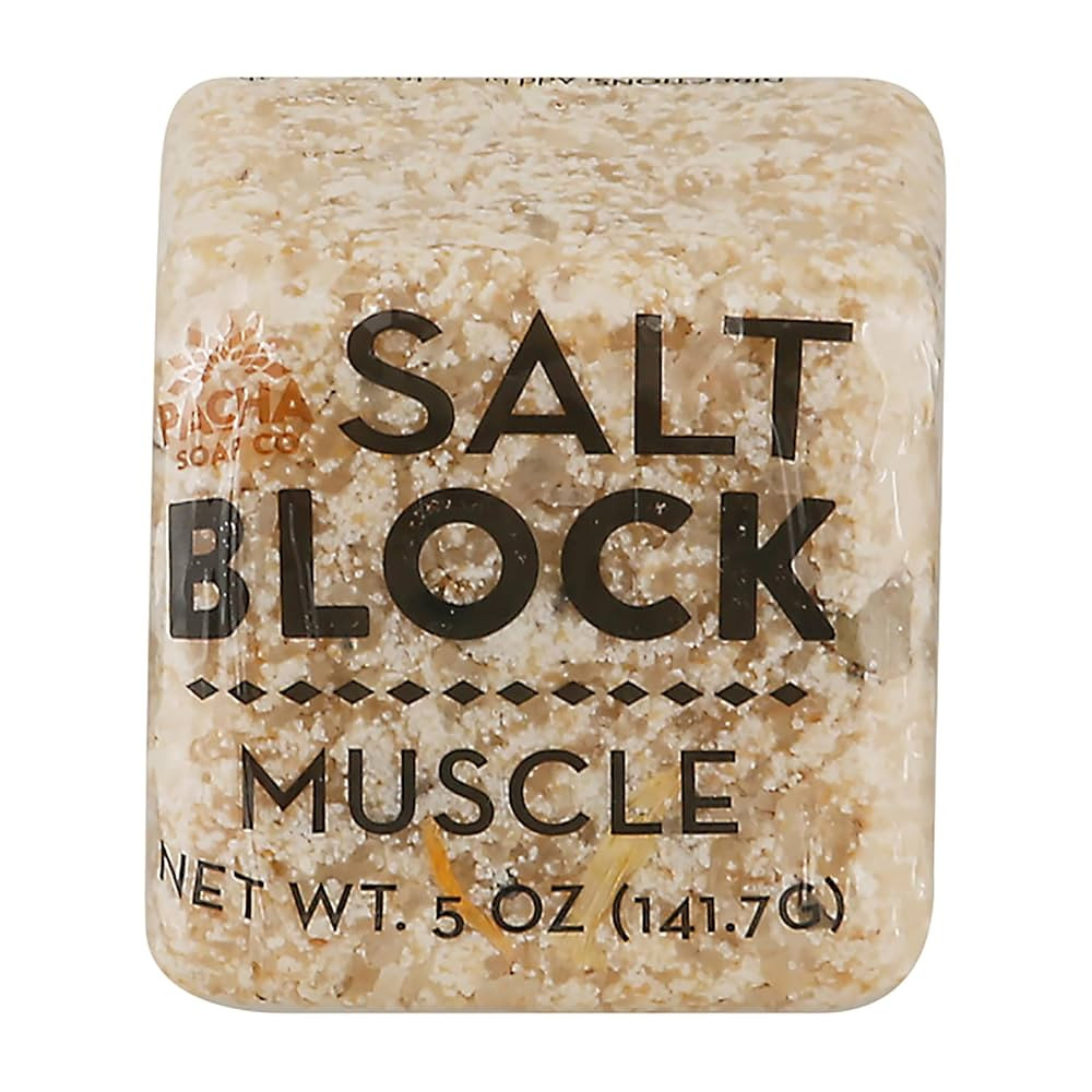 PACHA SOAP Muscle Salt Block 5oz, 5 OZ | Amazon (US)