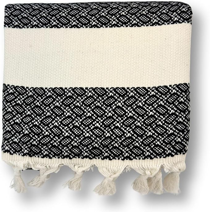 The Loomia Adrian Turkish Beach Towel – 100% Cotton, Extra Large 69" x 36", Sand-Free, Quick-Dr... | Amazon (US)