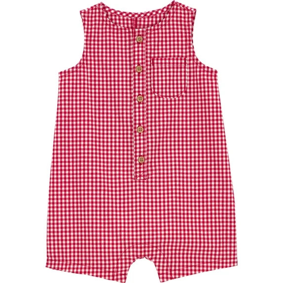 Carter's Child of Mine Patriotic Baby Boy Romper, Sizes 0/3-24 Months | Walmart (US)