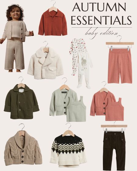 Fall essentials for newborns and babies currently on sale from Banana Republic. #baby #babyclothes 
