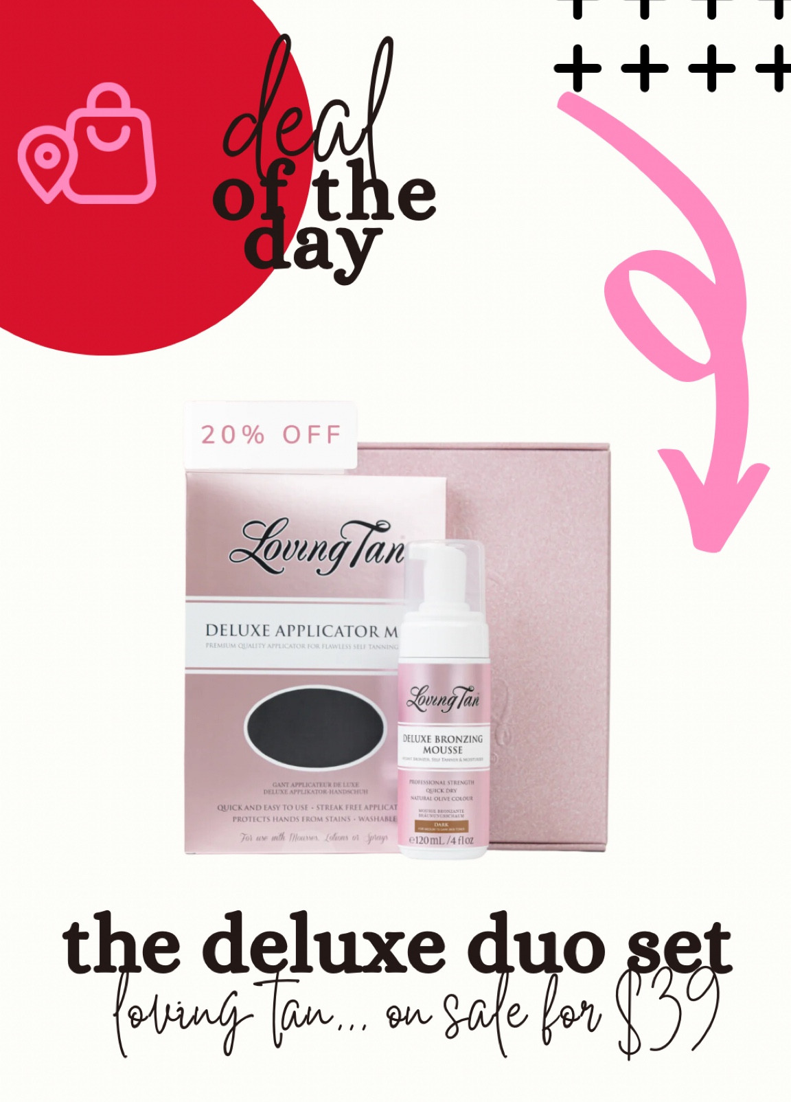 my fav at home tanning mousse is 20% off today with a free mitt! 

#LTKunder50 #LTKsalealert #LTKbeauty