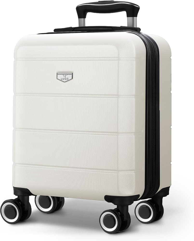 LUGG 15 Inch Jetset Lightweight Travel Cabin Bag Carry On Approved Suitcase ABS Shell Protection ... | Amazon (UK)