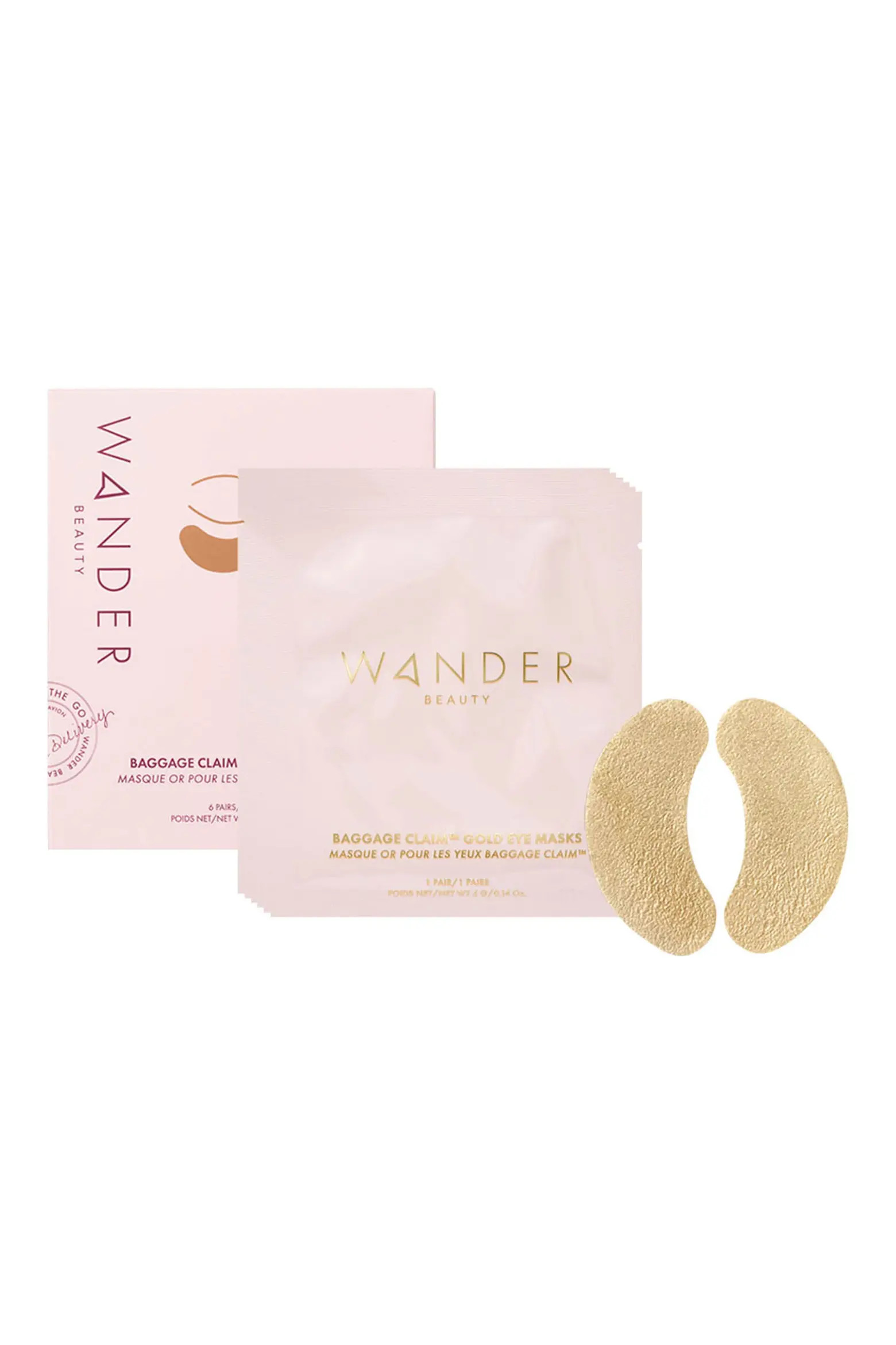 Baggage Claim Gold Eye Masks (Women) | Nordstrom | Nordstrom