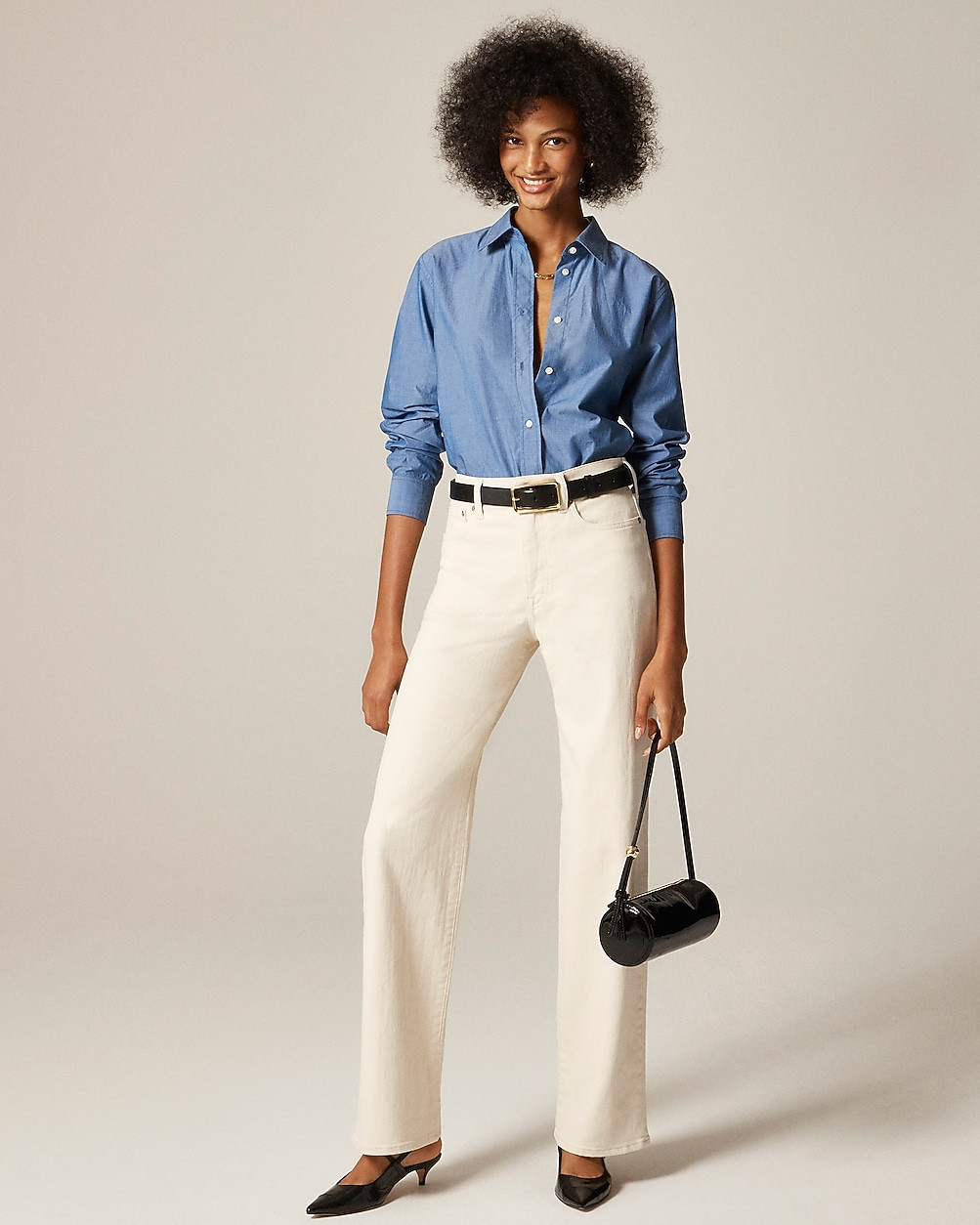 Full-length slim-wide jean | J. Crew US