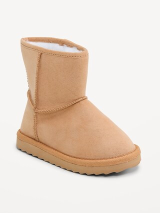 Faux-Suede Boots for Toddler Girls | Old Navy (US)