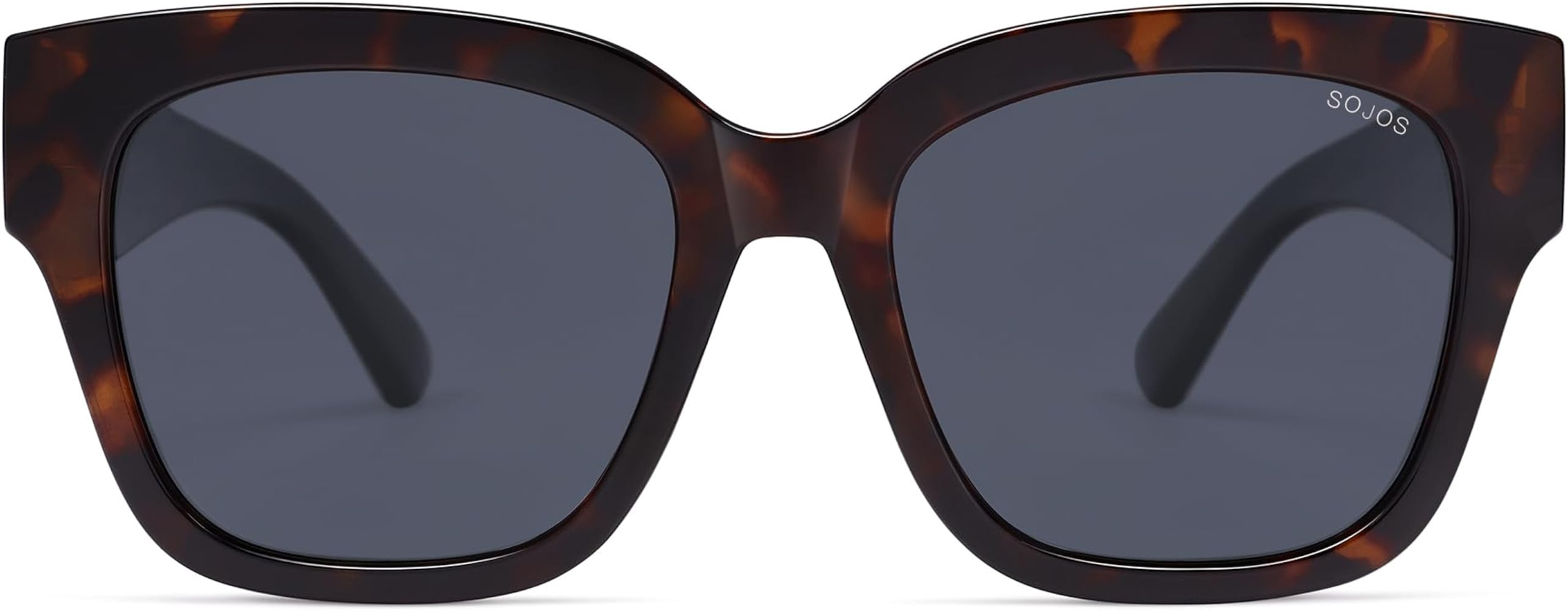 SOJOS Trendy Polarized Square Sunglasses Womens,Retro Oversized Women Thick Sun Glasses SJ2217 | Amazon (US)