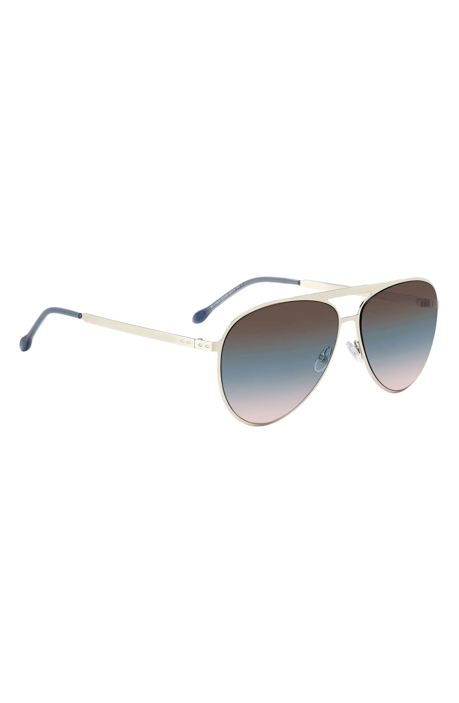 Isabel Marant 62mm Gradient Aviator Sunglasses | Nordstrom | Nordstrom