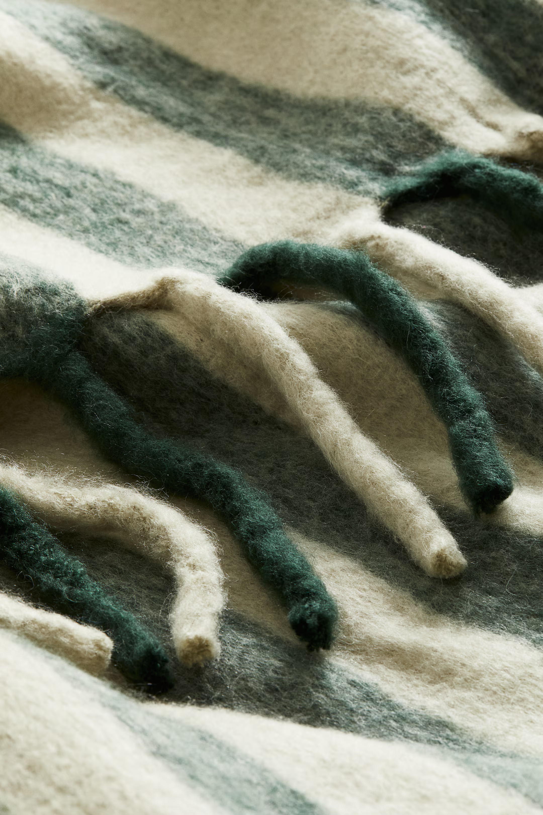 Patterned Wool-blend Throw | H&M (US + CA)