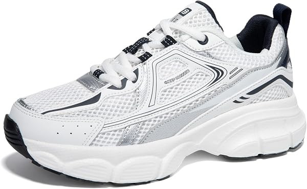 BAASPLOA Women's Chunky Fashion Sneakers Gym Workout Tennis Shoes     Mesh Breathable Athletic Pl... | Amazon (US)