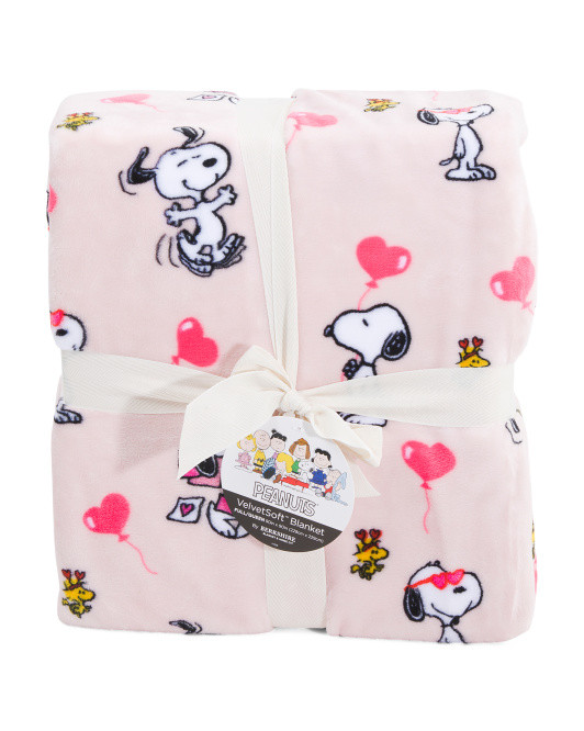 Valentine's Balloons Blanket | TJ Maxx