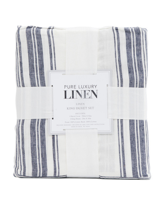 Striped Duvet Set | TJ Maxx