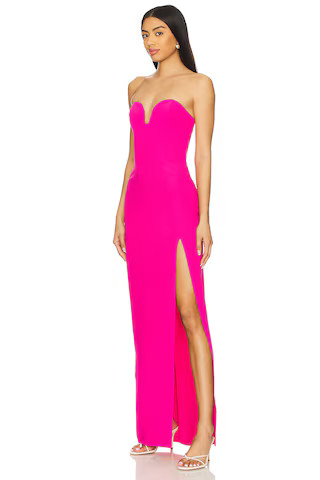 Amanda Uprichard Ronelle Maxi in Viva from Revolve.com | Revolve Clothing (Global)