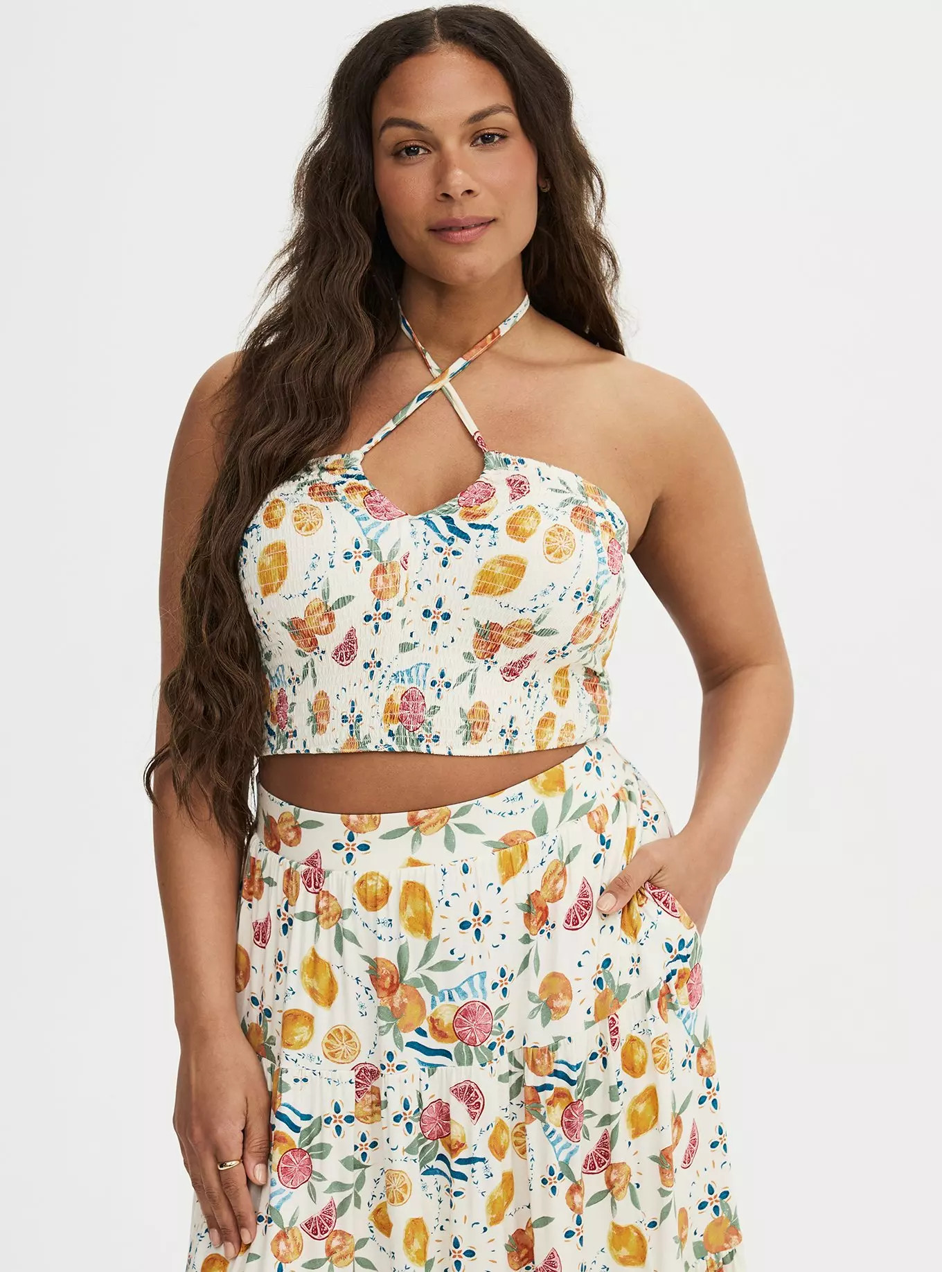 Smocked Maxi Skirt Set | Torrid (US & Canada)