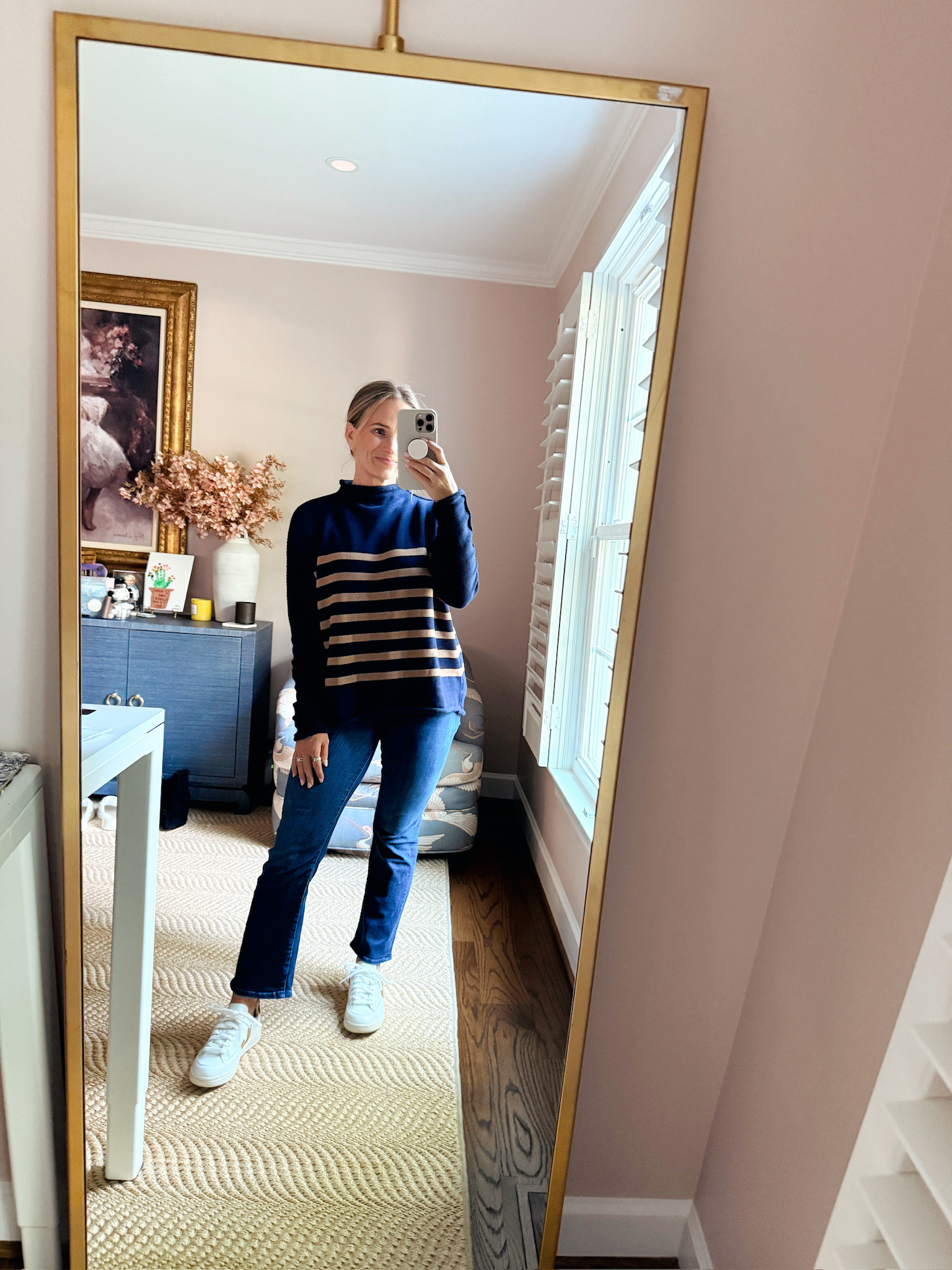 Frank & Eileen sweater from the Nordstrom sale! It’s so soft and I LOVE all of my F&E pieces  Wearing an XS. 

#LTKStyleTip #LTKSaleAlert