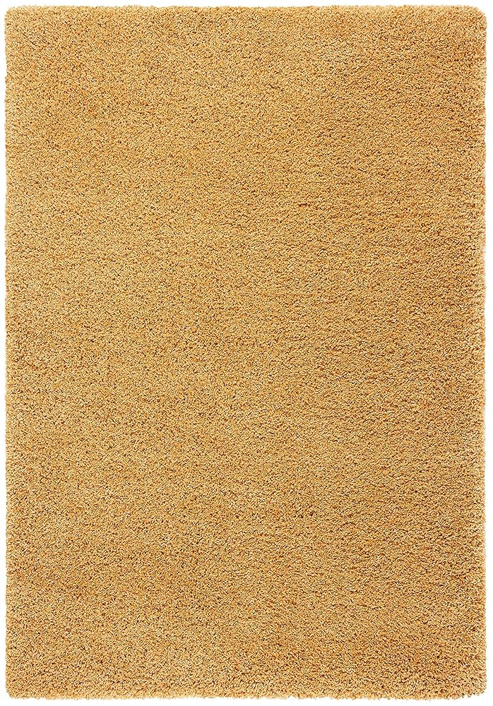 SAFAVIEH Hudson Shag Collection Accent Rug - 2' x 3', Gold, Modern Solid Design, Non-Shedding & E... | Amazon (US)