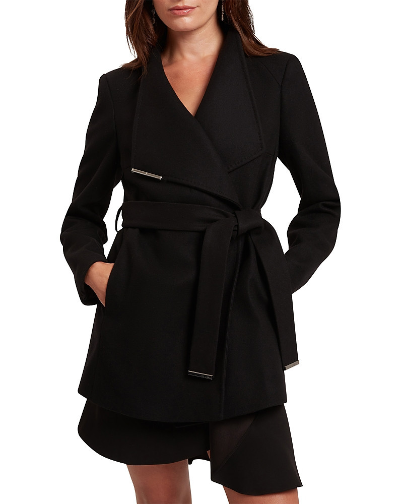 Ted Baker Rosess Wool Blend Wrap Coat | Bloomingdale's (US)