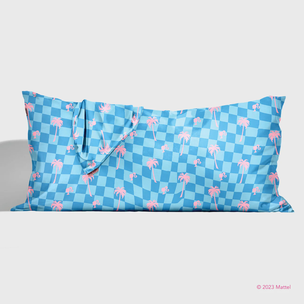 Barbie x Kitsch Satin King Pillowcase - Malibu Barbie | Luxurious California Vibes | Kitsch
