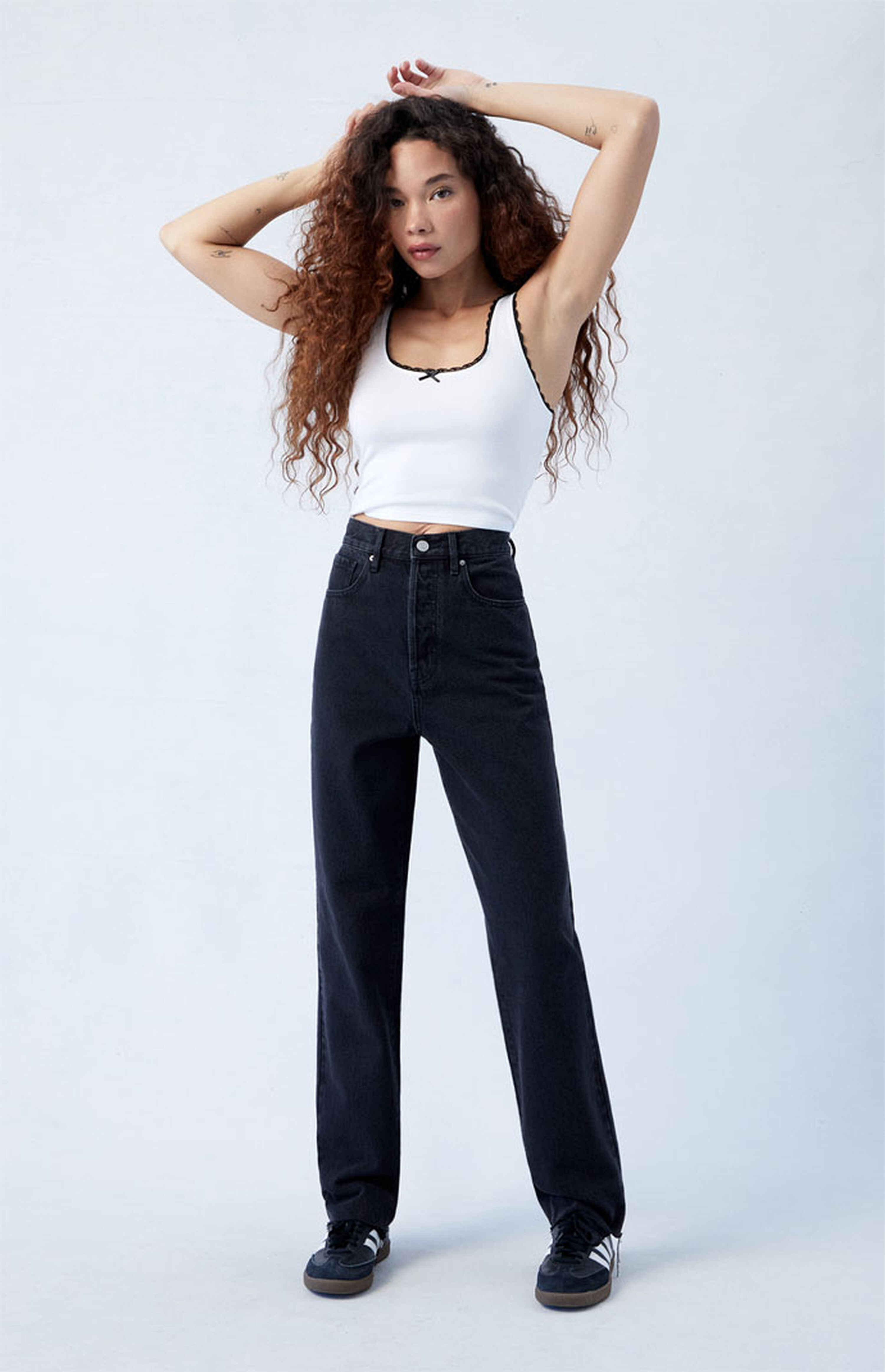 PacSun Eco Black Dad Jeans | PacSun