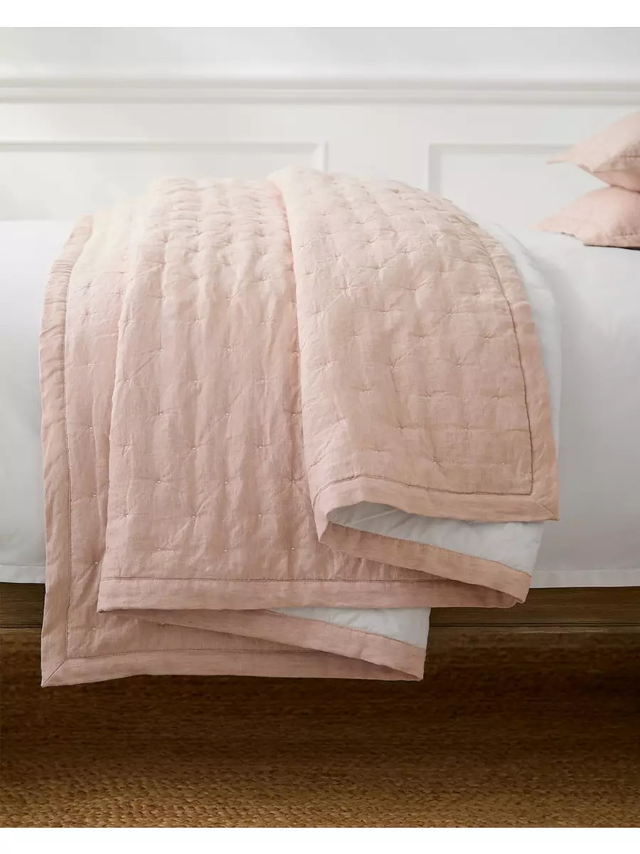 Sutter Linen Quilt | Serena and Lily
