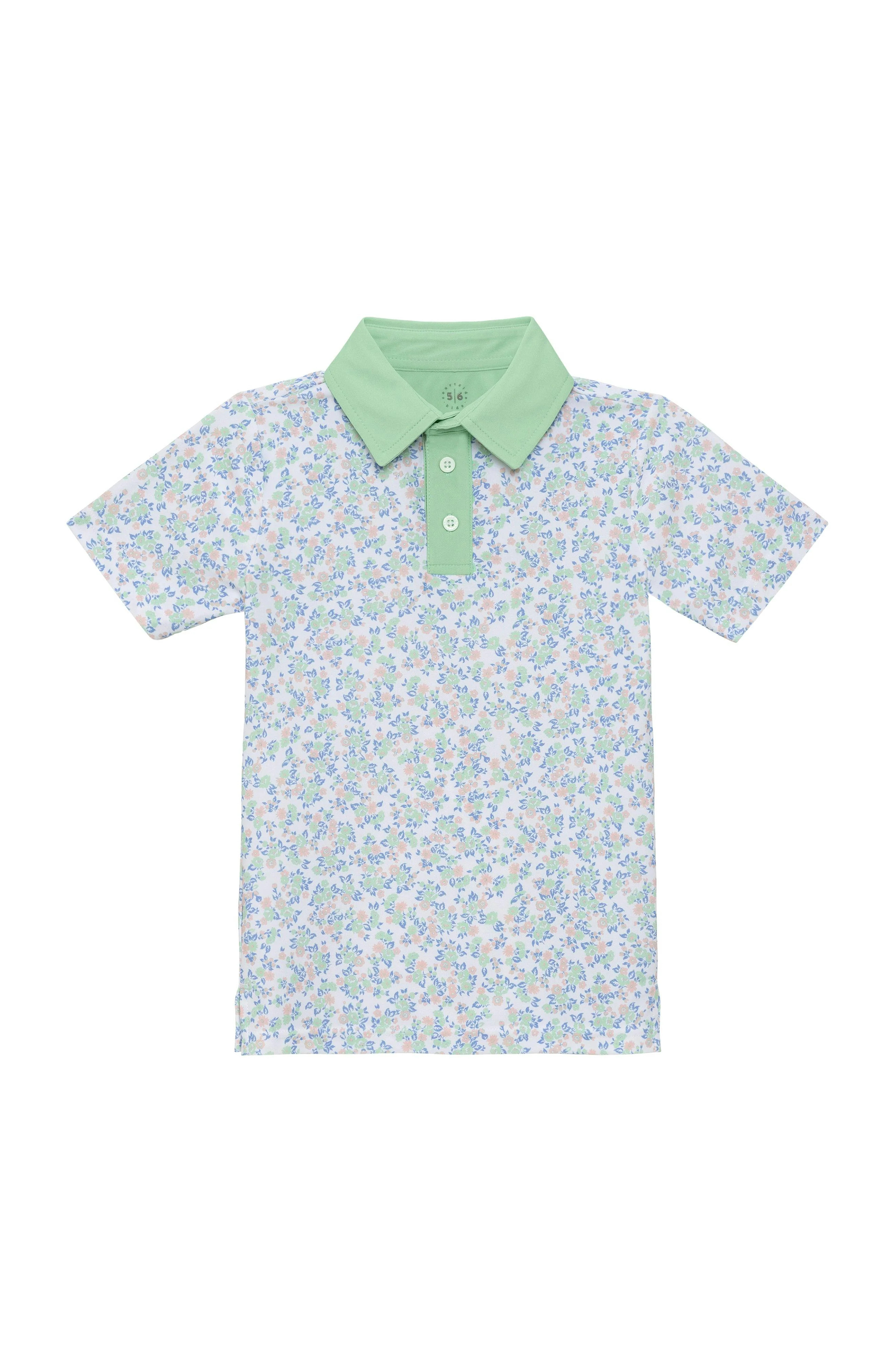 Courtside Kids | Boys Polo Shirt | Stripes | 11-12y | Polyester/Polyamide/Spandex | Tween Clothing | Maisonette | Maisonette