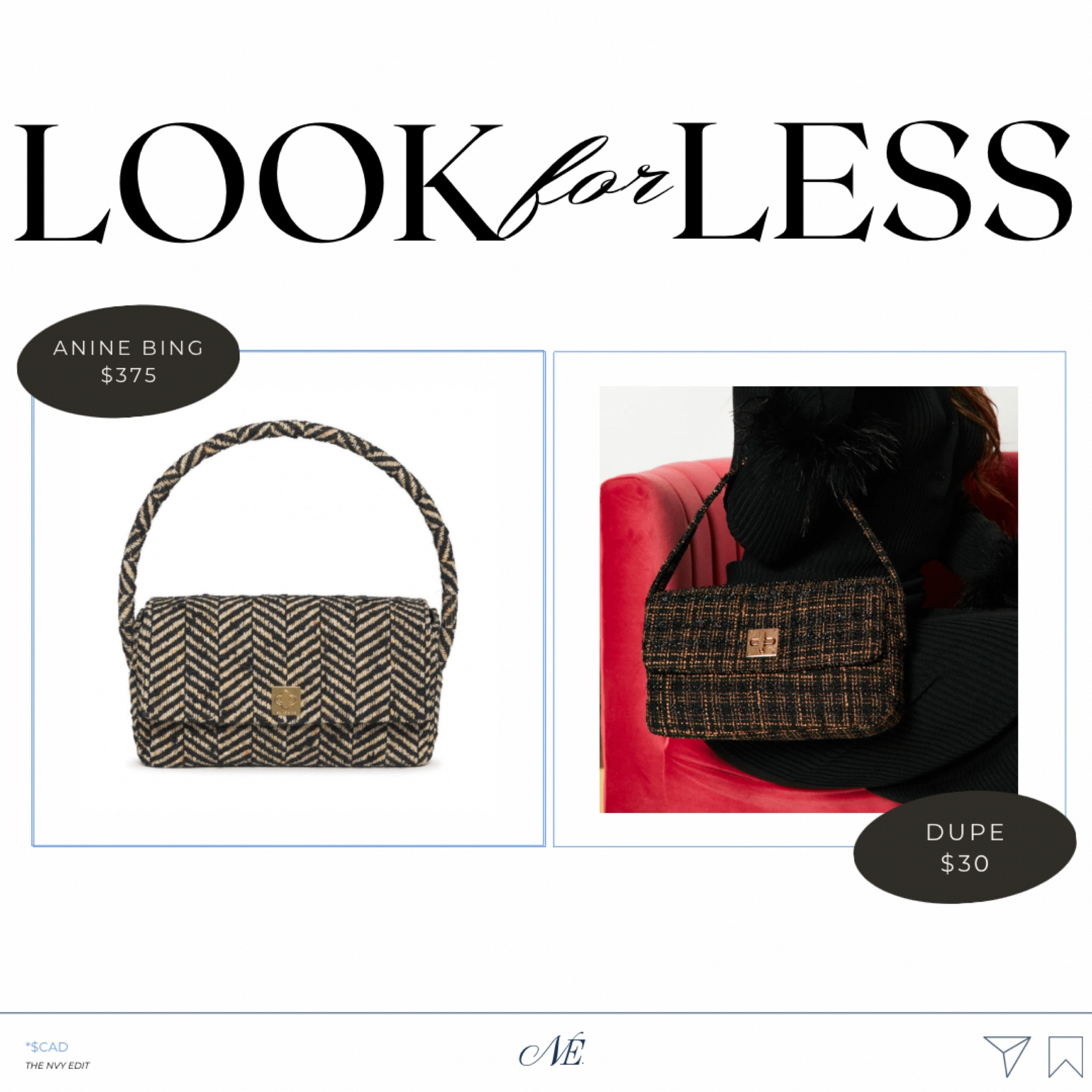 LOOK FOR LESS
ANINE BING NICO BAG DUPE
FASHION NOVA Upper East Side Girl Handbag 

#ANINEBING #FASHIONNOVA #NOVABABE #ANINEBINGNICO #aninebingbag 

#LTKGiftGuide #LTKunder50 #LTKitbag