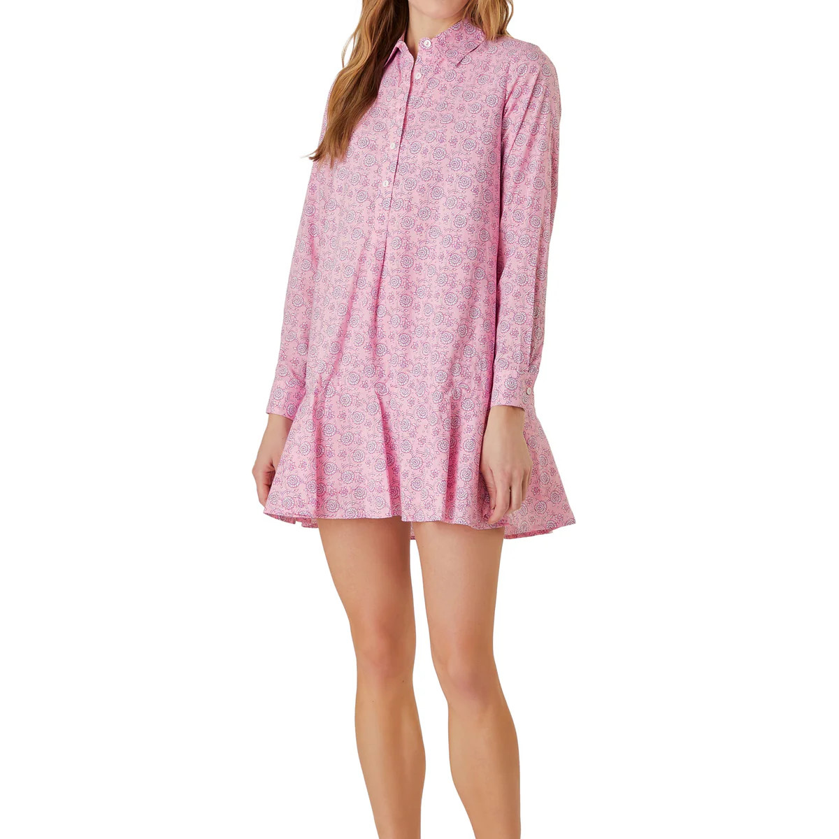 Polly Dress, Pink Trailing Vines | Livro