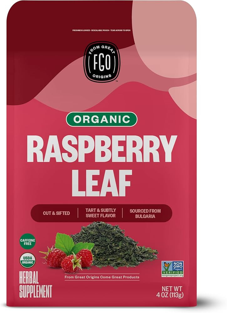 Amazon.com : FGO Organic Red Raspberry Loose Leaf Tea, Cut and Sifted, 16oz, Packaging May Vary (... | Amazon (US)