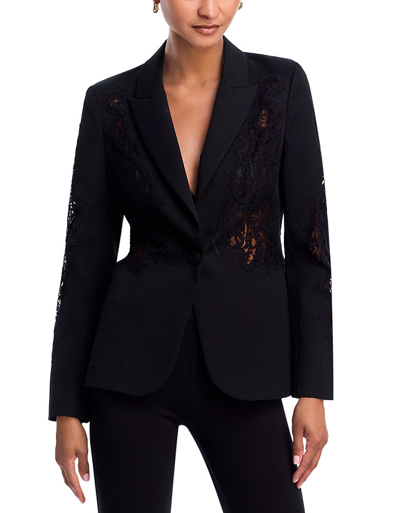 L'Agence Clementine Lace Applique Blazer | Bloomingdale's (US)