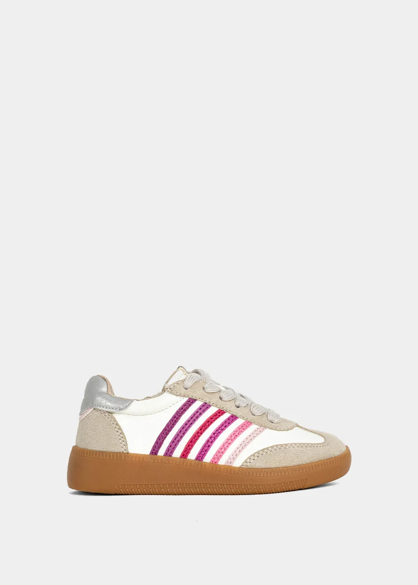 STEVIE MINI Pink Multi Kids Sneaker | SHUSHOP | SHUSHOP