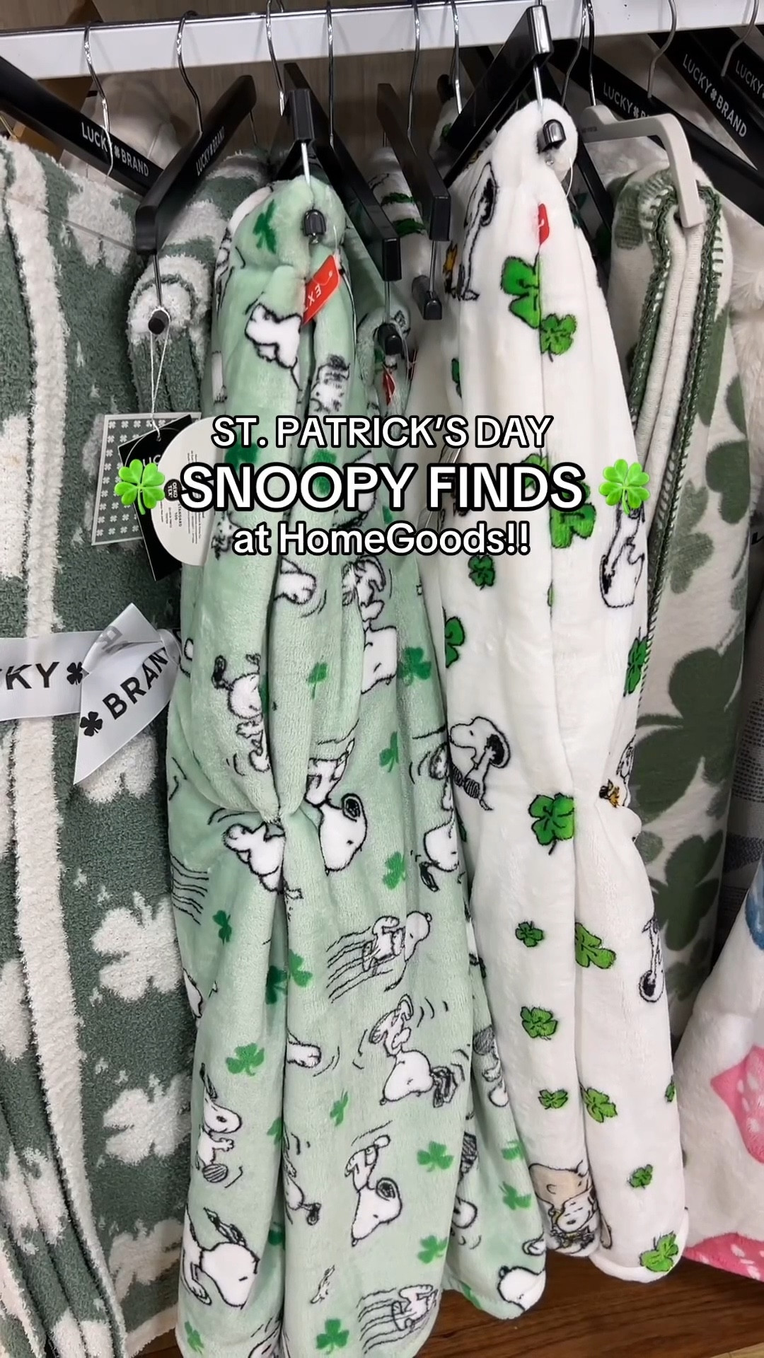 Snoopy St.Patrick’s Day finds!🍀✨ Also linking some Easter snoopy items :) 

#snoopy #stpatricksday #homegoods #tjmaxx #bedroom #livingroom #home #kitchen 

#LTKSeasonal #LTKHome #LTKWatchNow