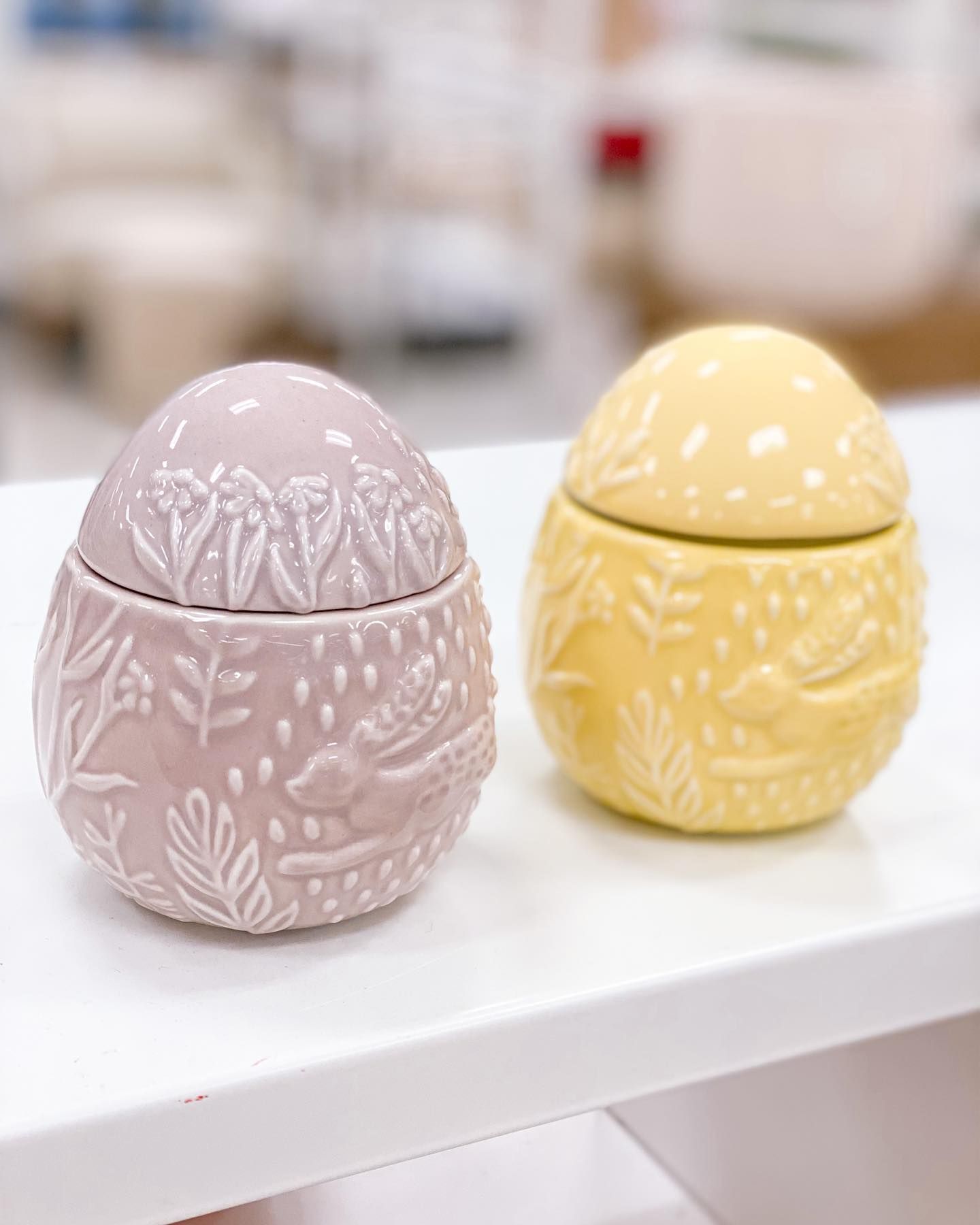 4" Ceramic Easter Egg Figural Candle - Threshold™ | Target