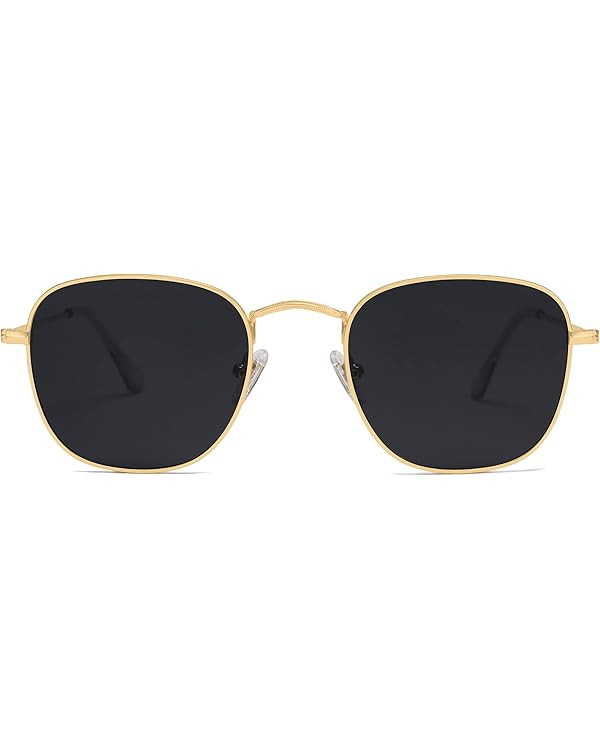 SOJOS Square Polarized Sunglasses for Men Women Classic Vintage Retro Style SJ1143 | Amazon (US)