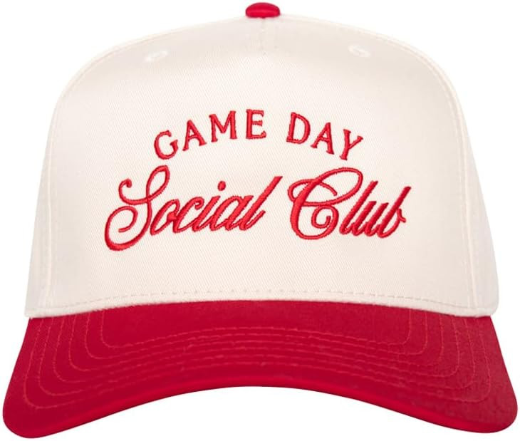KATYDID Game Day Social Club Vintage Hat - Two-Toned Trucker Hat - Embroidered Vintage Baseball C... | Amazon (US)