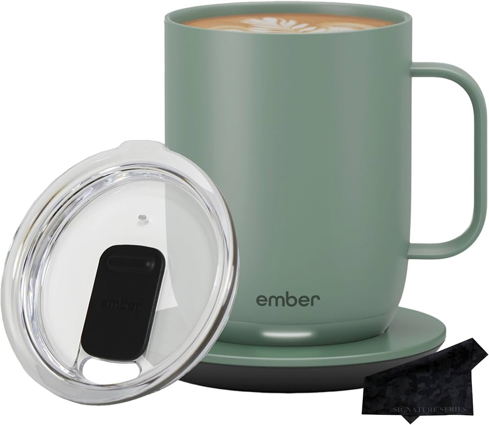 Ember Temperature Control Smart Mug 2, 14 oz, App-Enabled with Splash-Proof Lid and Signature Clo... | Amazon (US)