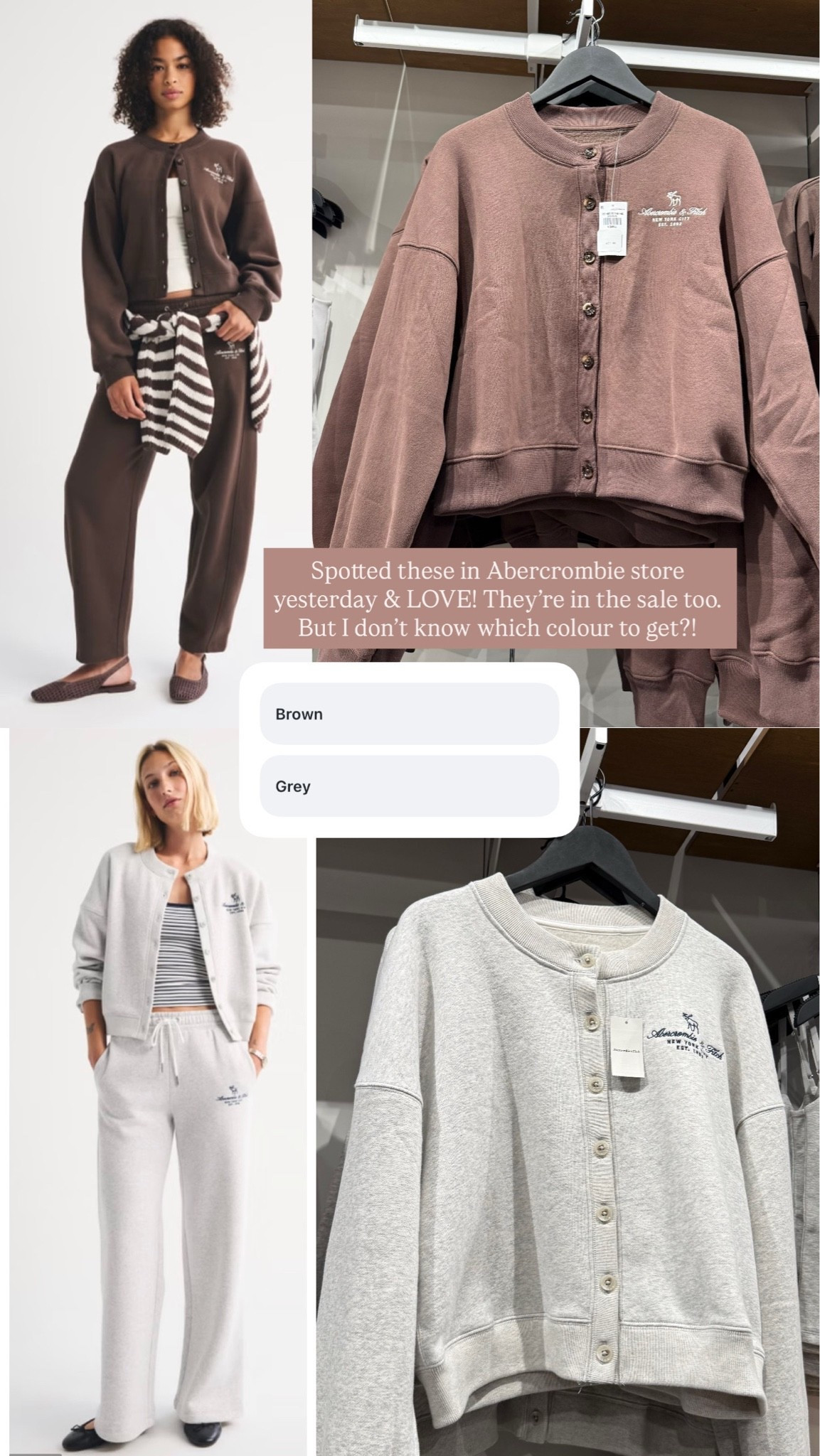 Abercrombie lounge set. On sale & use code AFXLTK for extra 15% off

#LTKstyletip #LTKautumn #LTKsale