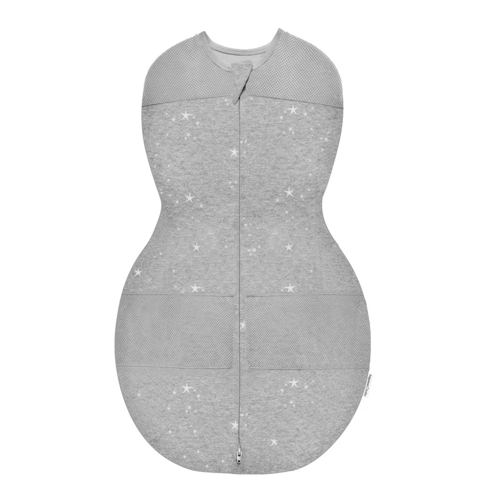 Happiest Baby Sleepea Sack Swaddle Wrap - Gray Melange with Stars - L | Target