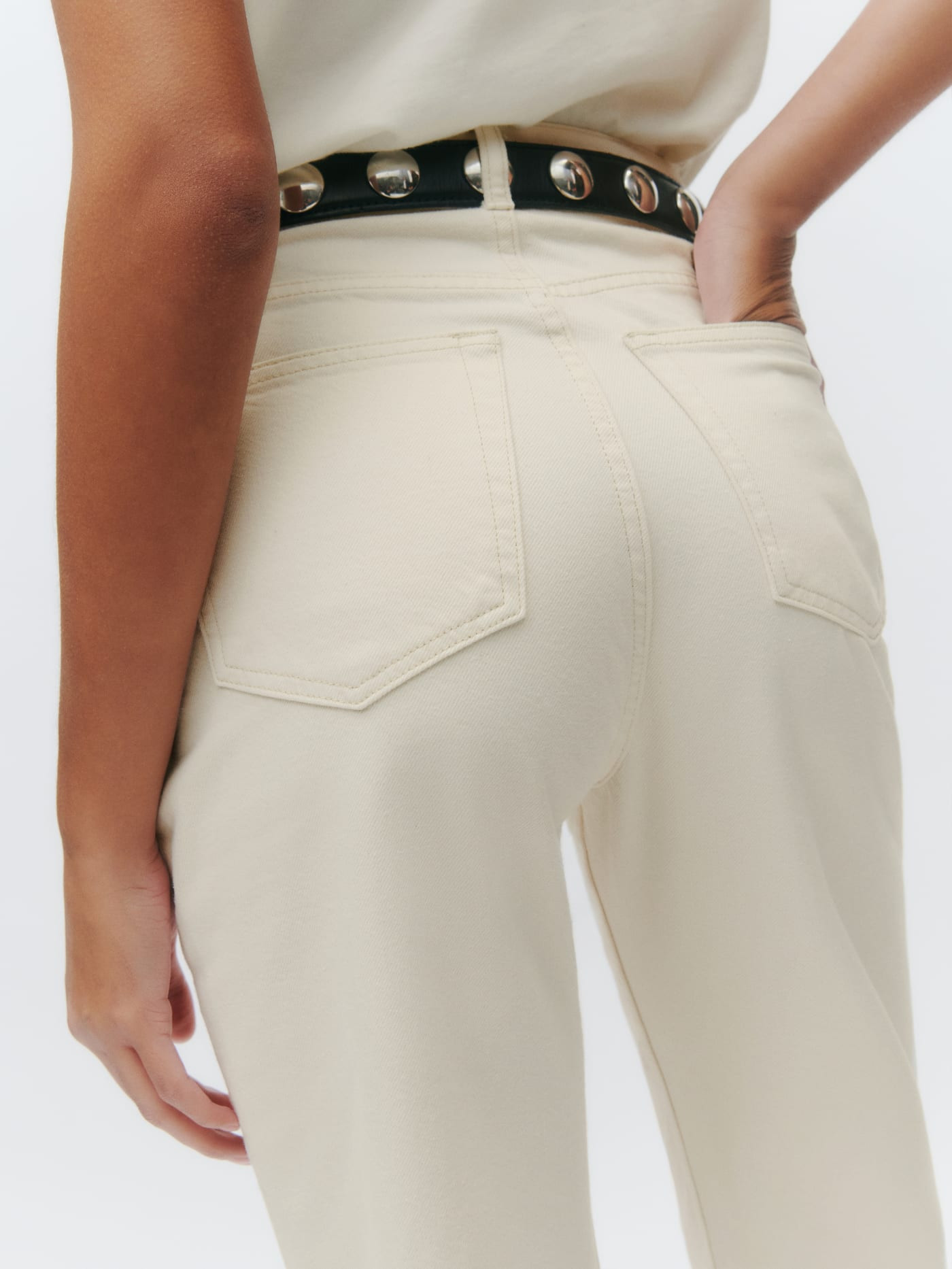 Abby High Rise Straight Jeans | Reformation (Global)