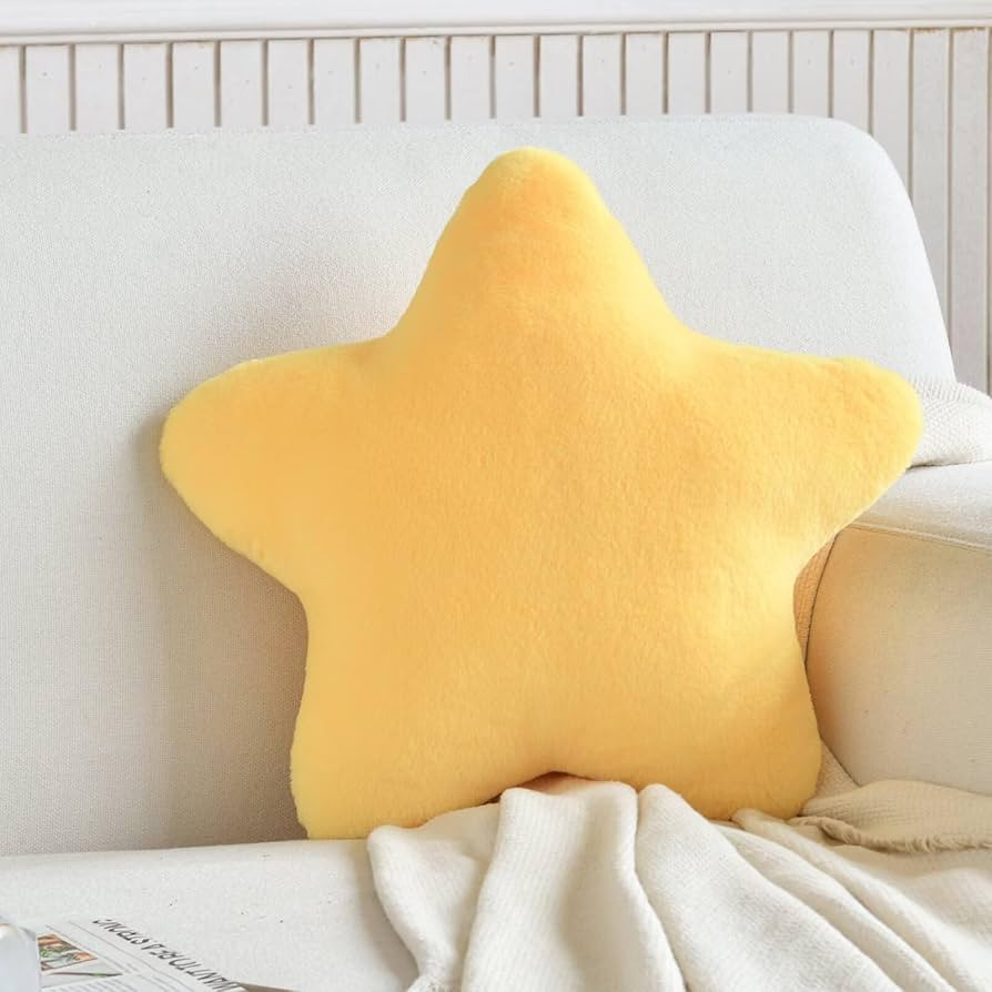 Star Pillows Star Shaped Throw Pillow Gift Plush Star Pillow, 15.7x15.7 Inches Star Pillow for So... | Amazon (US)