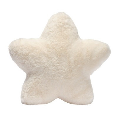 Lambs & Ivy Star Pillow Plush - Ultra Soft Creamy White | Target