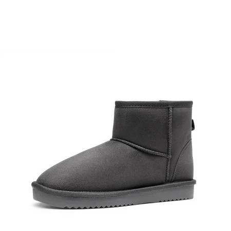 DREAM PAIRS Women s Winter Warm Snow Boots Classic Slip On Ankle Snow Boots | Walmart (US)