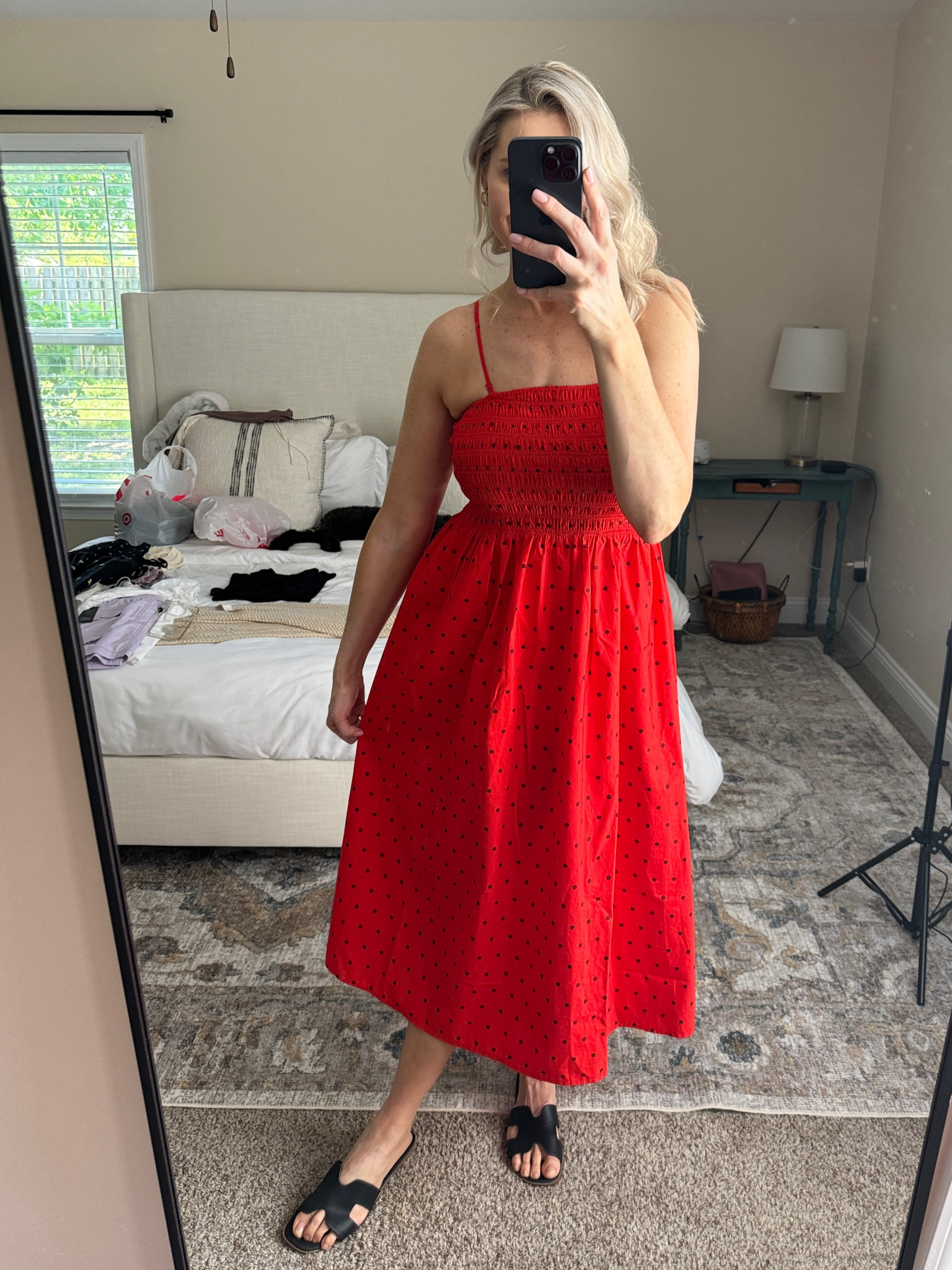 This dress is perfect for summer! I’m 5’9 and wearing a small  

#LTKSeasonal