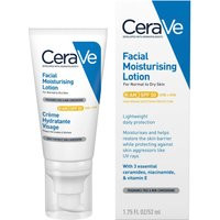 CeraVe AM Facial Moisturising Lotion SPF50 for Normal to Dry Skin 52ml | Look Fantastic (UK)