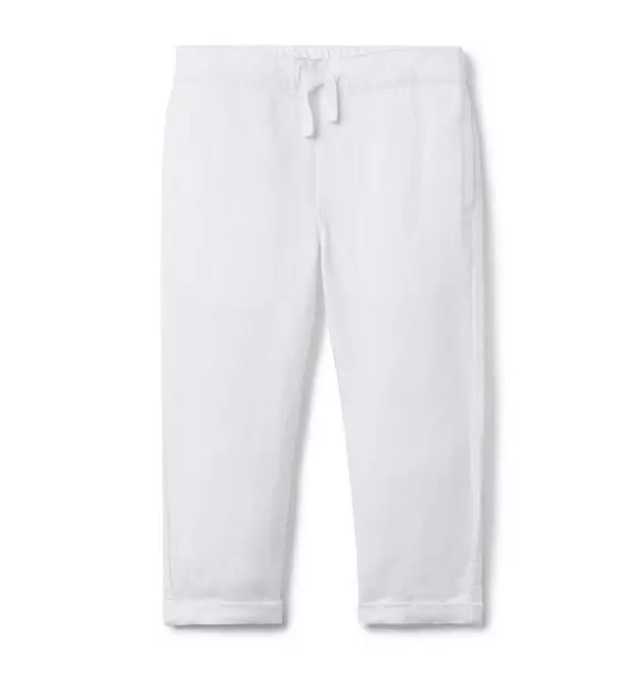 The Linen-Cotton Pull-On Pant | Janie and Jack