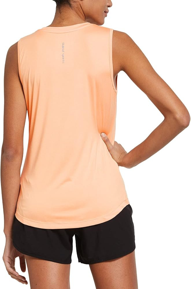 BALEAF Workout Tank Tops for Women Sleeveless Running Loose Fit Yoga Tops Active Shirts Picklebal... | Amazon (US)